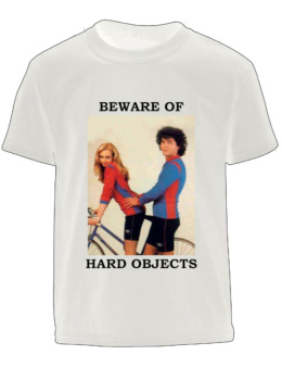 BEWARE OF HARD OBJECTS T-SHIRT