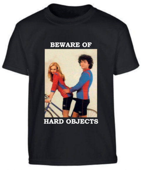 BEWARE OF HARD OBJECTS T-SHIRT